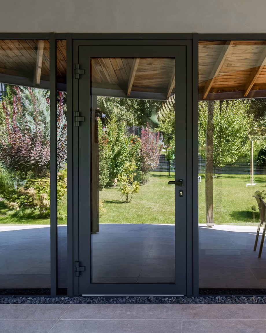 Aluminium Glazed Doors