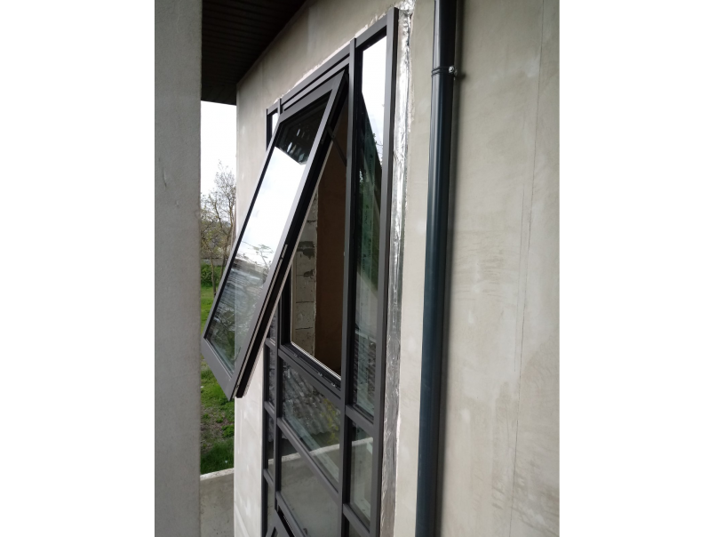 Perete cortina si ferestre Aluminiu cu barieră termica 